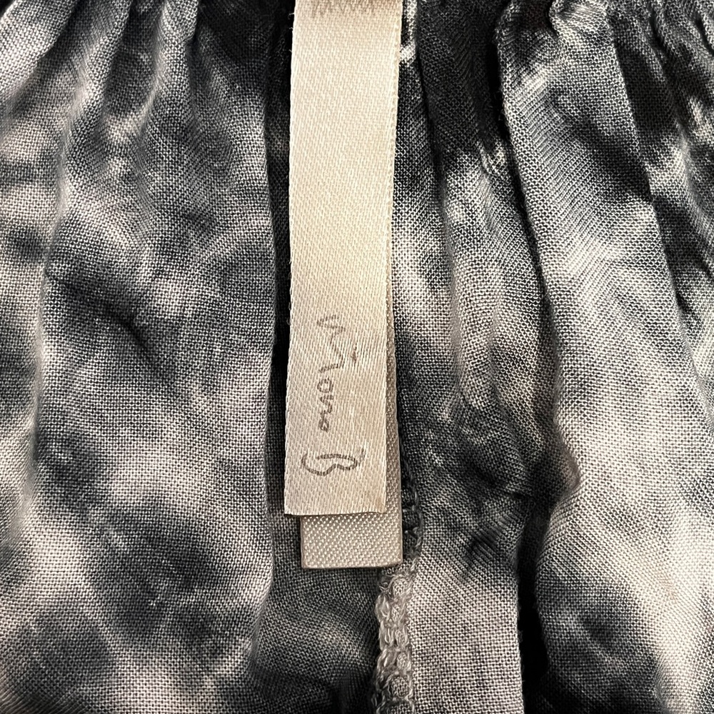 Mono B Black and White Tie Dye Maxi Dress Small - Picture 6 of 7